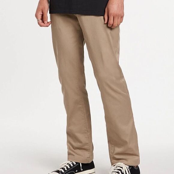 VOLCOM FRICKIN MODERN STRETCH KHAKI CHINO PANTS WAIST 30 - Picture 5 of 7